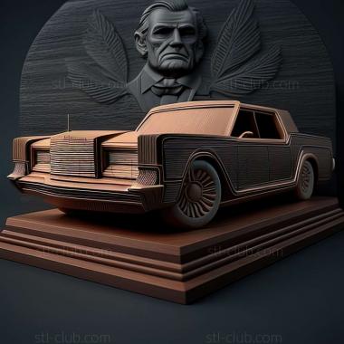 3D мадэль Lincoln Continental (STL)